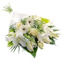 Pure White Bouquet Flowers (UK1002)