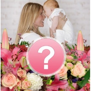 New baby girl flowers - UK