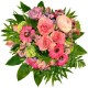 Pink hand-tied bouquet - UK
